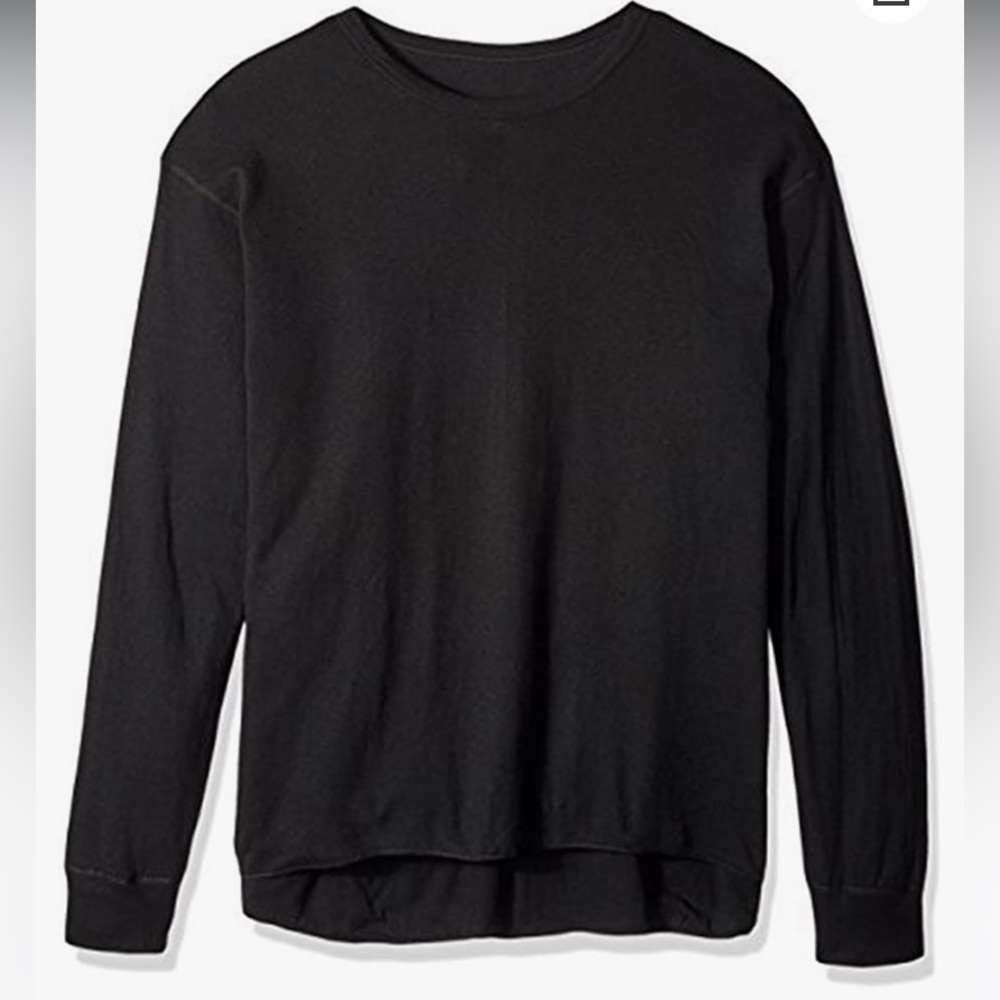 NEW COLDPRUF Men's Basic Dual Layer Long Sleeve Crew Neck Size:S